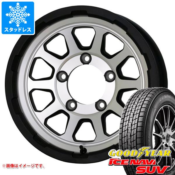 【タイヤ交換対象】スズキ ジムニーノマド JC74W用 スタッドレス グッドイヤー アイスナビ SUV 195/80R15 96Q マッドクロスレンジャー タイヤホイール4本セット