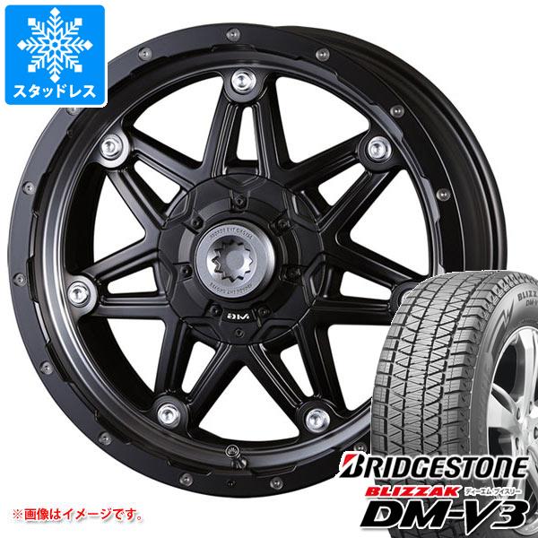 【タイヤ交換対象】スタッドレスタイヤ ブリヂストン ブリザック DM-V3 265/65R17 112Q & クリムソン MG ライカン 8.0-17 タイヤホイール4本セット265/65-17 BRIDGESTONE BLIZZAK DM-V3|タイヤ1番