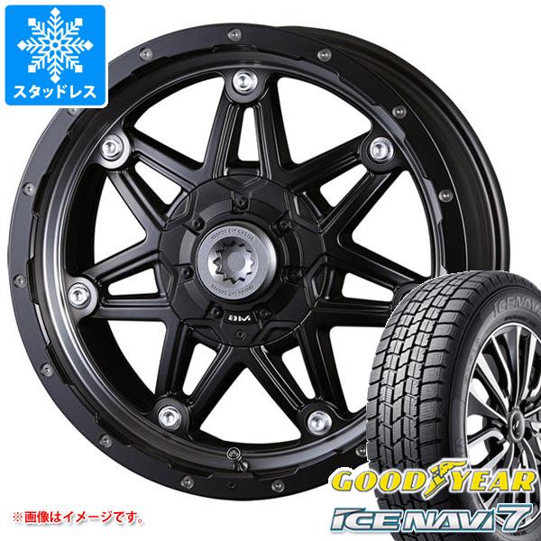 【タイヤ交換対象】2026年製 スタッドレスタイヤ グッドイヤー アイスナビ7 215/65R16 98Q & クリムソン MG ライカン 7.0-16 タイヤホイール4本セット215/65-16 GOODYEAR ICE NAVI 7|タイヤ1番