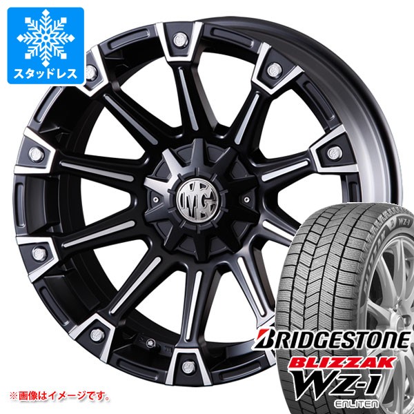 【タイヤ交換対象】スタッドレスタイヤ ブリヂストン ブリザック WZ-1 235/65R17 108Q XL & クリムソン MG モンスター 7.0-17 タイヤホイール4本セット235/65-17 BRIDGESTONE BLIZZAK WZ-1|タイヤ1番