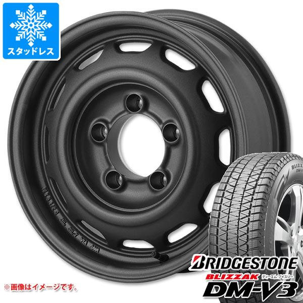 【タイヤ交換対象】スズキ ジムニーノマド JC74W用 スタッドレス ブリヂストン ブリザック DM-V3 215/70R16 100Q アピオ ワイルドボア ベンチュラ タイヤホイール4本セット