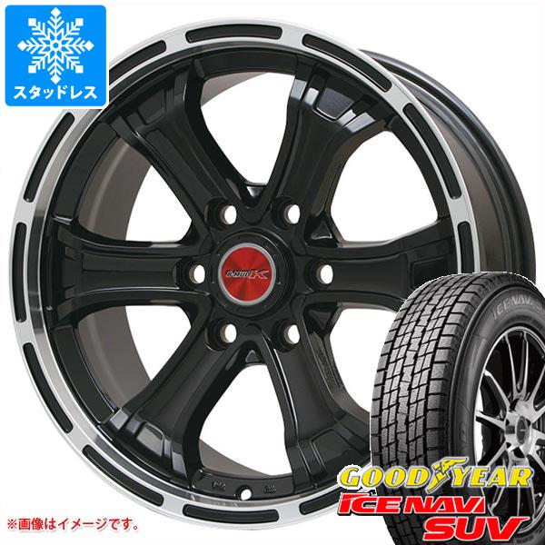 【タイヤ交換対象】5本セット FJクルーザー 10系用 スタッドレス グッドイヤー アイスナビ SUV 265/70R17 115Q B マッド K タイヤホイール5本セット｜タイヤ１番
