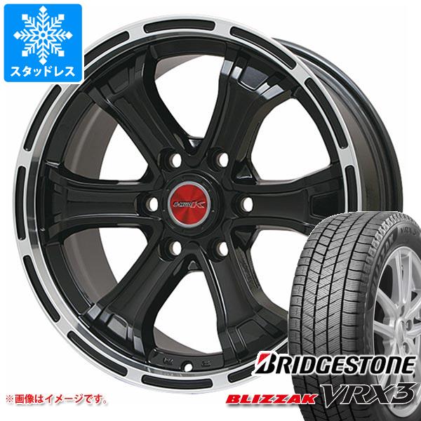 【タイヤ交換対象】ランドクルーザー250用 スタッドレス ブリヂストン ブリザック VRX3 265/65R18 116Q XL B マッド K タイヤホイール4本セット｜タイヤ１番