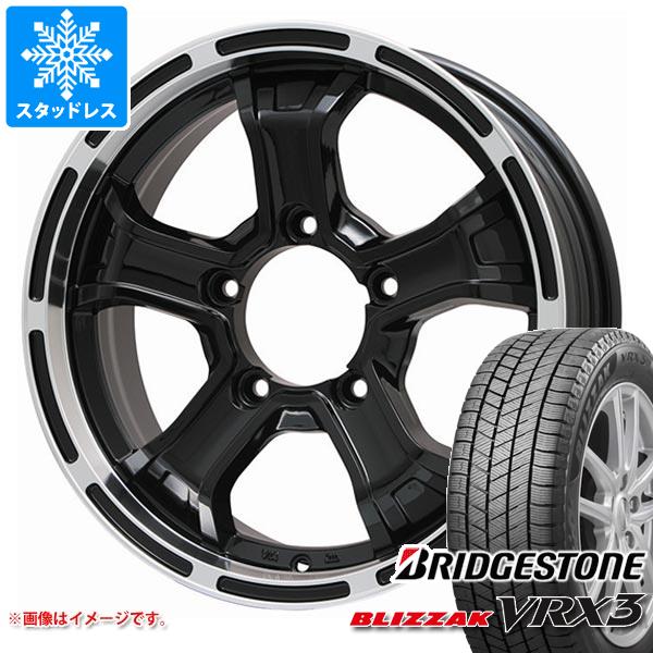 【タイヤ交換対象】ジムニー JB64W用 スタッドレス ブリヂストン ブリザック VRX3 215/70R16 100Q B マッド K タイヤホイール4本セット 94,326円