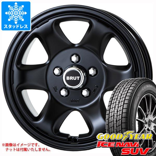 【タイヤ交換対象】スタッドレスタイヤ グッドイヤー アイスナビ SUV 225/70R16 103Q ＆ ブルート BR-44 デリカD:5用 6.5-16 タイヤホイール4本セット225/70-16 GOODYEAR ICE NAVI SUV｜タイヤ１番