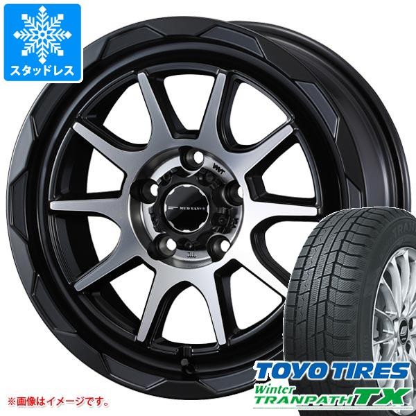 【タイヤ交換対象】デリカD:5用 スタッドレス トーヨー ウィンタートランパス TX 215/70R16 100Q マッドヴァンス06 タイヤホイール4本セット｜タイヤ１番 86,350円
