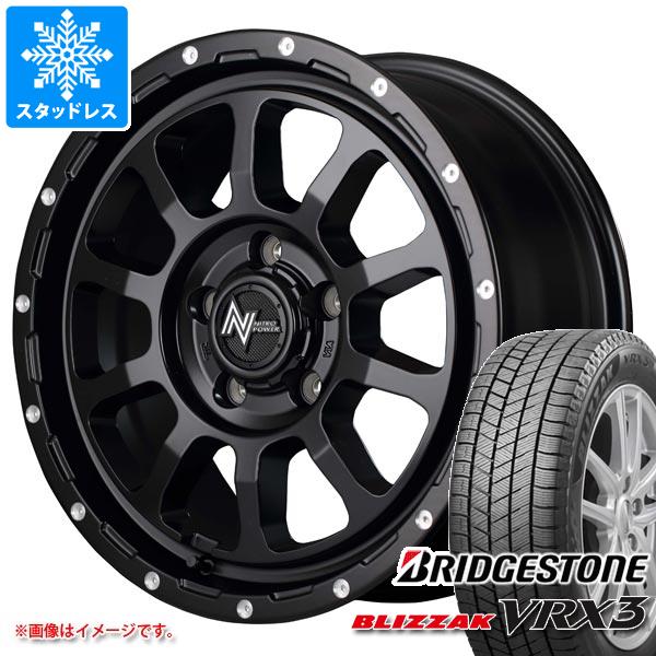 【タイヤ交換対象】スタッドレスタイヤ ブリヂストン ブリザック VRX3 225/65R17 102Q & ナイトロパワー M10 パーシング 7.0-17 タイヤホイール4本セット225/65-17 BRIDGESTONE BLIZZAK VRX3|タイヤ1番