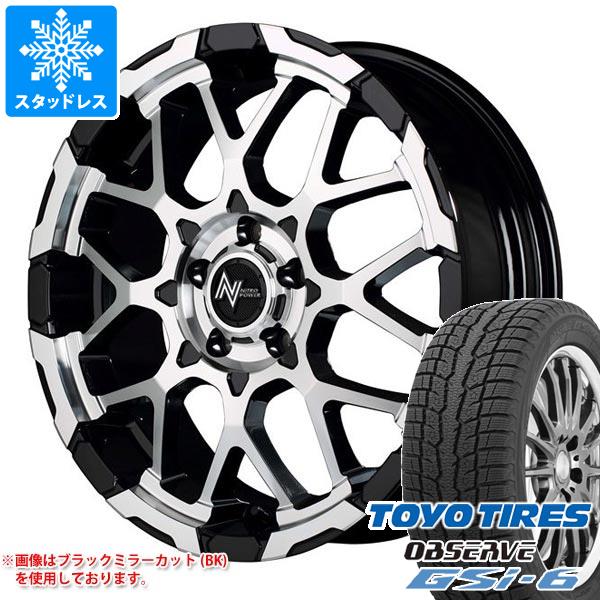 【タイヤ交換対象】スタッドレスタイヤ トーヨー オブザーブ GSi-6 225/55R18 98Q & ナイトロパワー M28 バレット 7.0-18 タイヤホイール4本セット225/55-18 TOYO OBSERVE GSi-6|タイヤ1番