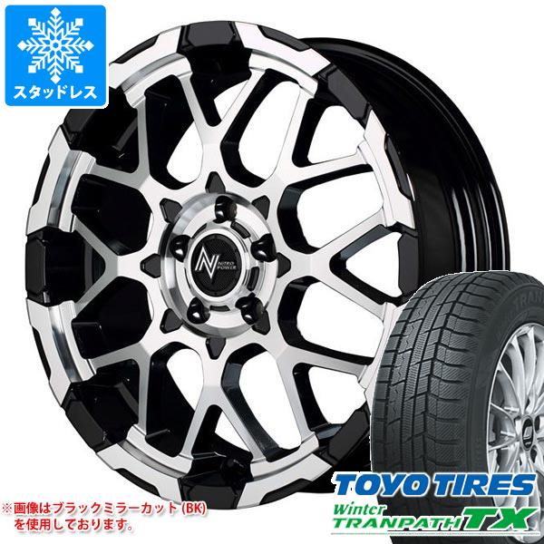 【タイヤ交換対象】スタッドレスタイヤ トーヨー ウィンタートランパス TX 215/70R16 100Q & ナイトロパワー M28 バレット 7.0-16 タイヤホイール4本セット215/70-16 TOYO Winter TRANPATH TX|タイヤ1番