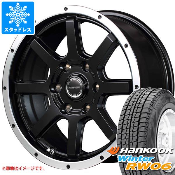 トヨタ ハイエース 200系用 スタッドレス ハンコック ウィンター RW06 195/80R15 107/105L MIDホイールズ WF-8 タイヤホイール4本セット｜タイヤ１番