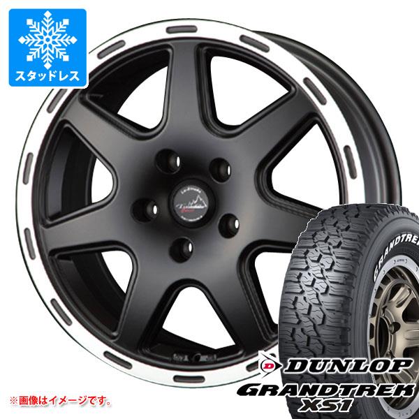 【タイヤ交換対象】ジープ レネゲード BU/BV系用 スタッドレス ダンロップ グラントレック XS1 LT215/70R16 100/97N ホワイトレター ラ・ストラーダ ティラード クロス タイヤホイール4本セット｜タイヤ１番