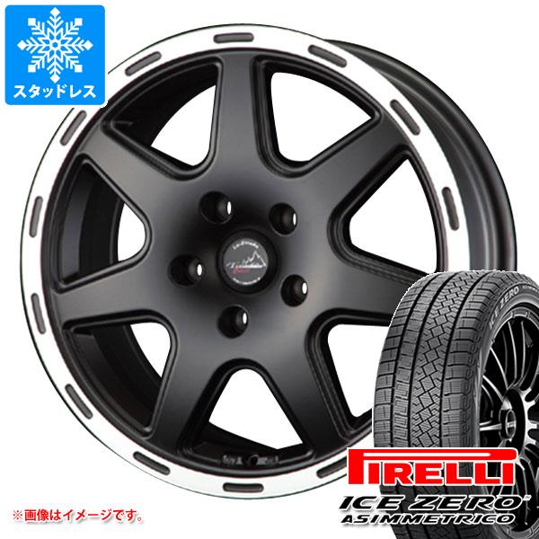 【タイヤ交換対象】ジープ レネゲード BU/BV系用 スタッドレス ピレリ アイスゼロアシンメトリコ 225/65R17 106H XL ラ・ストラーダ ティラード クロス タイヤホイール4本セット｜タイヤ１番