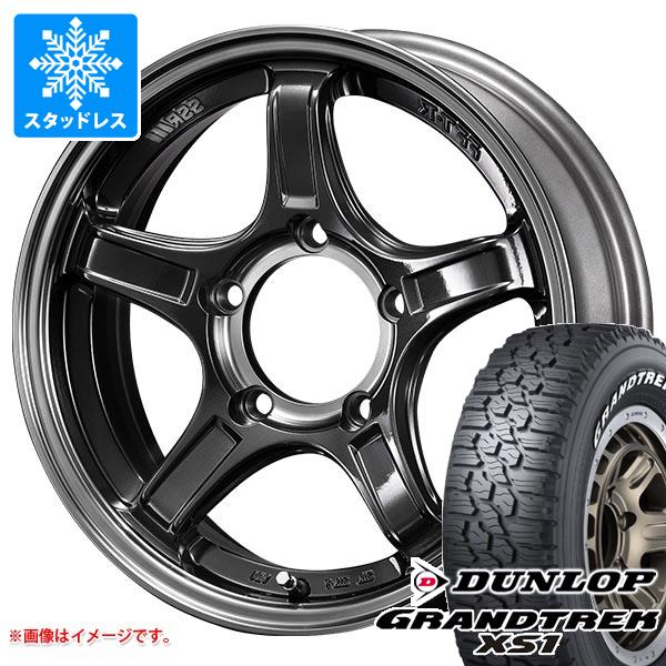 【タイヤ交換対象】5本セット ジムニー用 スタッドレス ダンロップ グラントレック XS1 185/85R16 105/103L LT ホワイトレター SSR ディバイド X03J タイヤホイール5本セット｜タイヤ１番