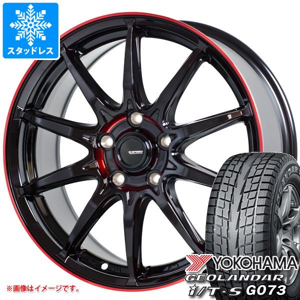 【タイヤ交換対象】スタッドレスタイヤ ヨコハマ ジオランダー I/T-S G073 215/60R17 96Q & ジースピード P-05R 7.0-17 タイヤホイール4本セット215/60-17 YOKOHAMA GEOLANDAR I/T-S G073|タイヤ1番