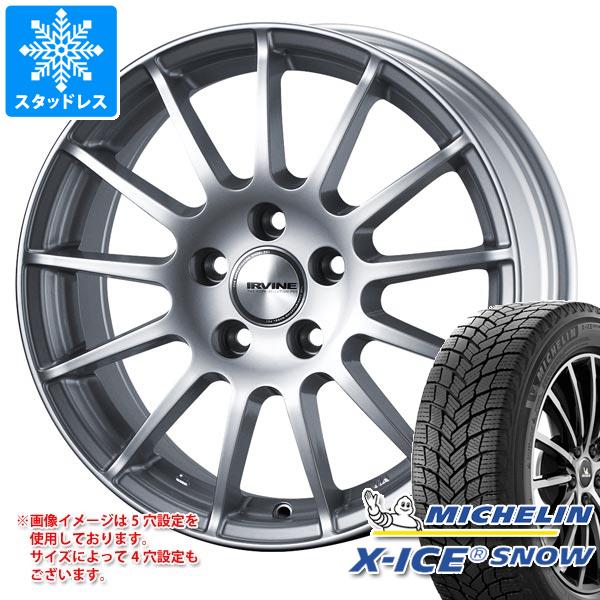 【タイヤ交換対象】アウディ A3 8V系用 スタッドレス ミシュラン エックスアイススノー 205/55R16 94H XL アーヴィン F01 タイヤホイール4本セット｜タイヤ１番