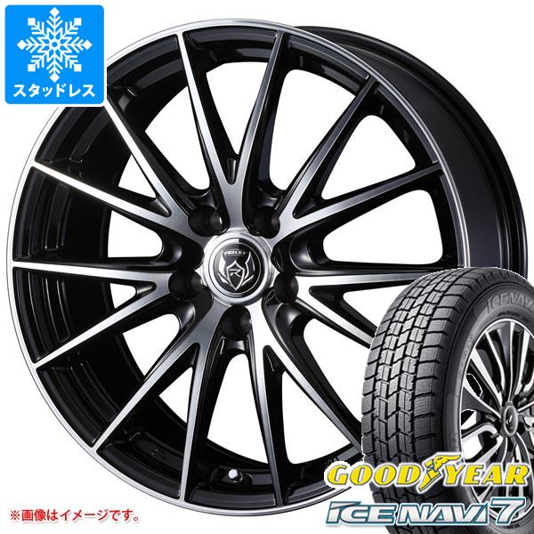 【タイヤ交換対象】ノート E13系用 スタッドレス グッドイヤー アイスナビ7 185/65R15 88Q ライツレー VS タイヤホイール4本セット 58,440円