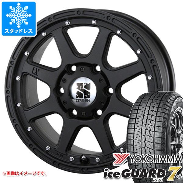 【タイヤ交換対象】デリカD:5用 スタッドレス ヨコハマ アイスガードセブン iG70 225/65R17 102Q MLJ エクストリームJ タイヤホイール4本セット｜タイヤ１番