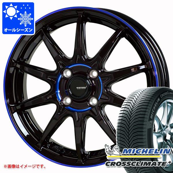 【タイヤ交換対象】オールシーズン 165/65R15 85H XL ミシュラン クロスクライメートプラス ジースピード P-05R 4.5-15 タイヤホイール4本セット|タイヤ1番