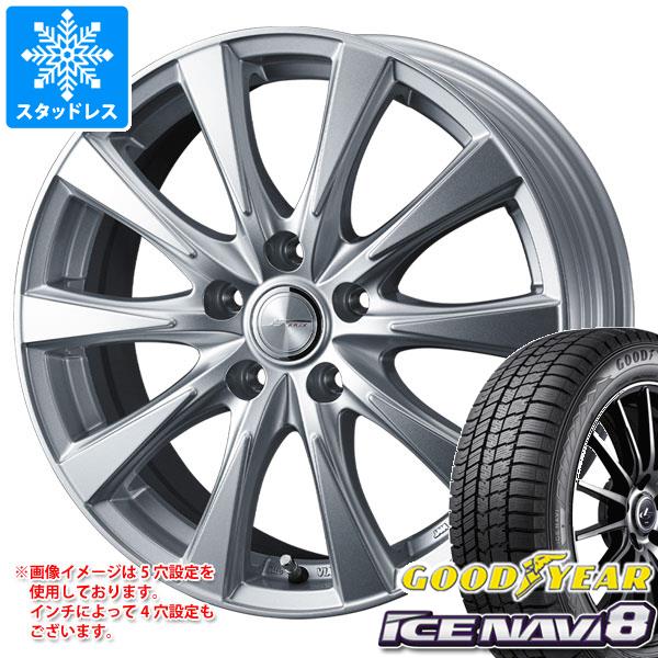 【タイヤ交換対象】スタッドレスタイヤ グッドイヤー アイスナビ8 215/45R18 89Q ＆ ジョーカー スピリッツ 7.5-18 タイヤホイール4本セット215/45-18 GOODYEAR ICE NAVI 8｜タイヤ１番