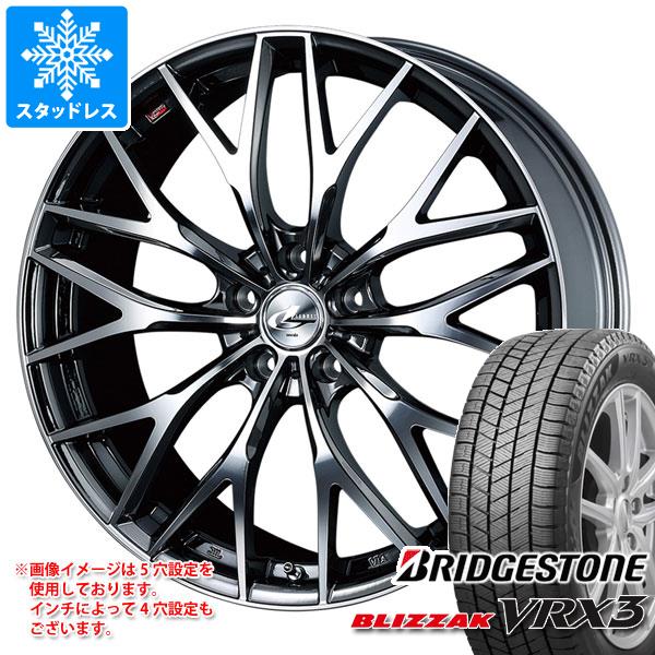 【タイヤ交換対象】スタッドレスタイヤ ブリヂストン ブリザック VRX3 215/50R18 92Q & レオニス MX 7.0-18 タイヤホイール4本セット215/50-18 BRIDGESTONE BLIZZAK VRX3|タイヤ1番