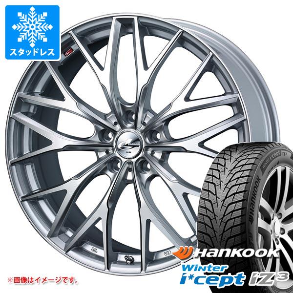 【タイヤ交換対象】スタッドレスタイヤ ハンコック ウィンターアイセプト iZ3 X for SUV W636A 235/55R19 105H XL ＆ レオニス MX 8.0-19 タイヤホイール4本セット235/55-19 HANKOOK Winter i cept iZ3 X for SUV W636A