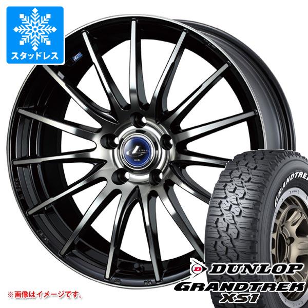 【タイヤ交換対象】スタッドレスタイヤ ダンロップ グラントレック XS1 215/70R16 100/97N ホワイトレター ＆ レオニス ナヴィア 05 6.5-16 タイヤホイール4本セット215/70-16 DUNLOP GRANDTREK XS1｜タイヤ１番
