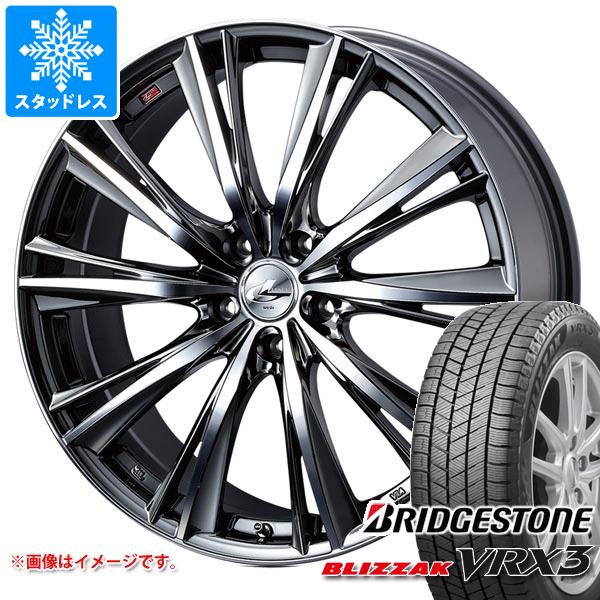【タイヤ交換対象】スタッドレスタイヤ ブリヂストン ブリザック VRX3 215/50R18 92Q ＆ レオニス WX 7.0-18 タイヤホイール4本セット215/50-18 BRIDGESTONE BLIZZAK VRX3｜タイヤ１番