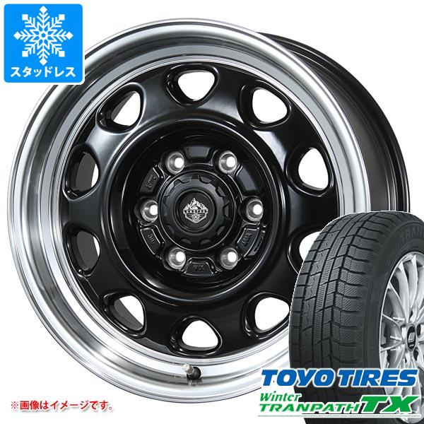 【タイヤ交換対象】ハイエース 200系用 スタッドレス トーヨー ウィンタートランパス TX 215/70R16 100Q ランドフット SWZ タイヤホイール4本セット|タイヤ1番