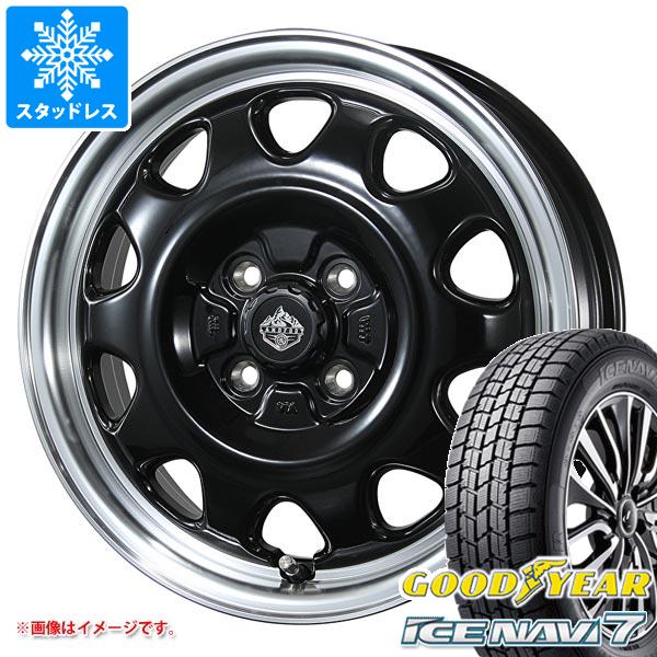 【タイヤ交換対象】ハスラー用 2026年製 スタッドレス グッドイヤー アイスナビ7 165/70R14 81Q ランドフット SWZ タイヤホイール4本セット|タイヤ1番