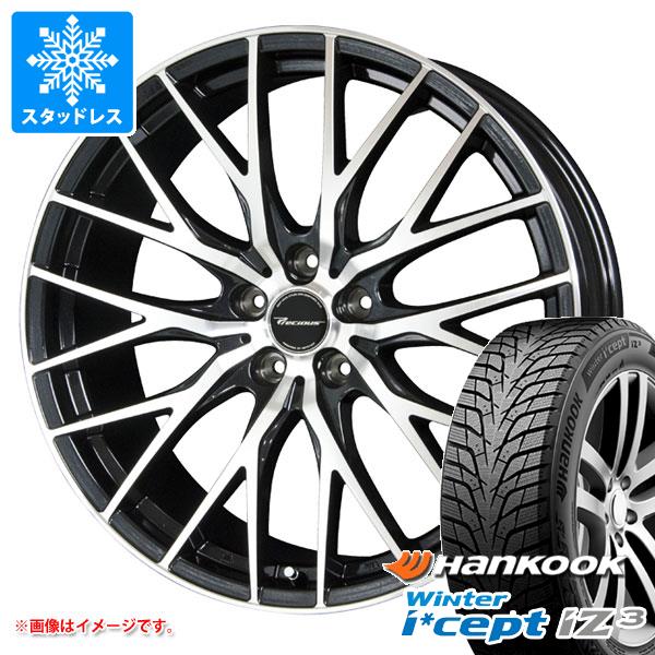 【タイヤ交換対象】スタッドレスタイヤ ハンコック ウィンターアイセプト iZ3 X for SUV W636A 225/60R18 100H ＆ プレシャス HM-1 V-2 8.0-18 タイヤホイール4本セット225/60-18 HANKOOK Winter i cept iZ3 X for SUV W636A