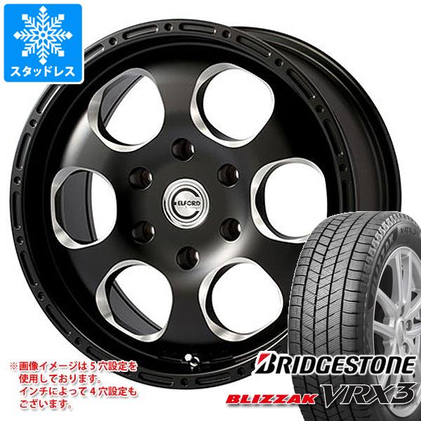 【タイヤ交換対象】デリカD5用 スタッドレス ブリヂストン ブリザック VRX3 215/70R16 100Q ブラッドストック ワンピース タイヤホイール4本セット｜タイヤ１番