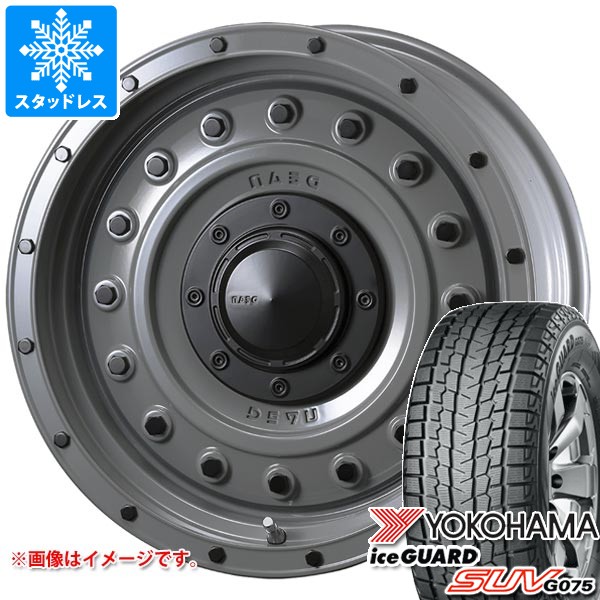 【タイヤ交換対象】5本セット FJクルーザー 10系用 スタッドレス ヨコハマ アイスガード SUV G075 LT285/70R17 121/118Q クリムソン ディーン コロラド タイヤホイール5本セット|タイヤ1番