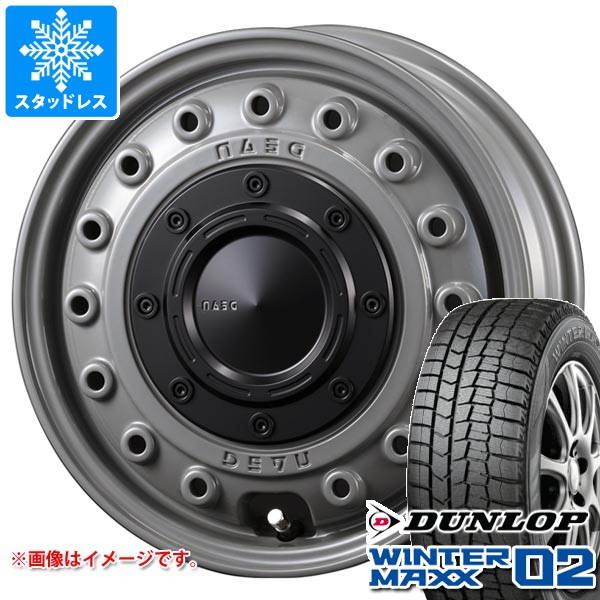 【タイヤ交換対象】スタッドレスタイヤ ダンロップ ウインターマックス02 WM02 165/55R14 72Q ＆ クリムソン ディーン コロラド 4.5-14 タイヤホイール4本セット165/55-14 DUNLOP WINTER MAXX02 WM02