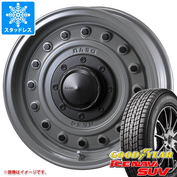 【タイヤ交換対象】スタッドレスタイヤ グッドイヤー アイスナビ SUV 235/70R16 106Q ＆ クリムソン ディーン コロラド 7.0-16 タイヤホイール4本セット235/70-16 GOODYEAR ICE NAVI SUV