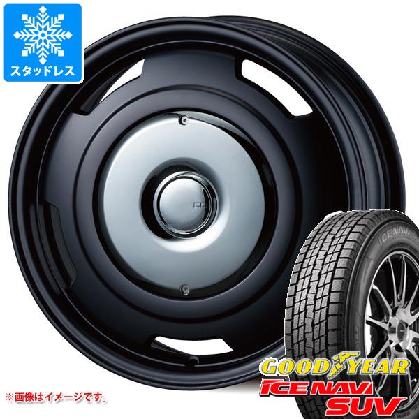 【タイヤ交換対象】シトロエン C5エアクロス C84系用 スタッドレス グッドイヤー アイスナビ SUV 215/70R16 100Q コレクティブライン ビター タイヤホイール4本セット