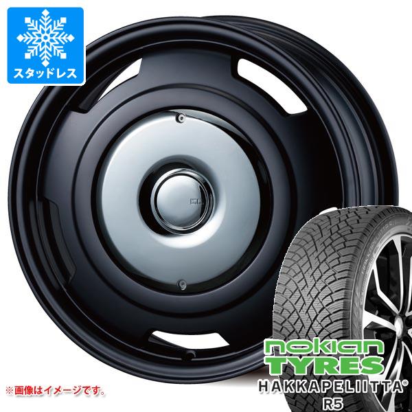 【タイヤ交換対象】シトロエン C5エアクロス C84系用 スタッドレス ノキアン ハッカペリッタ R5 SUV 215/70R16 100R コレクティブライン ビター タイヤホイール4本セット