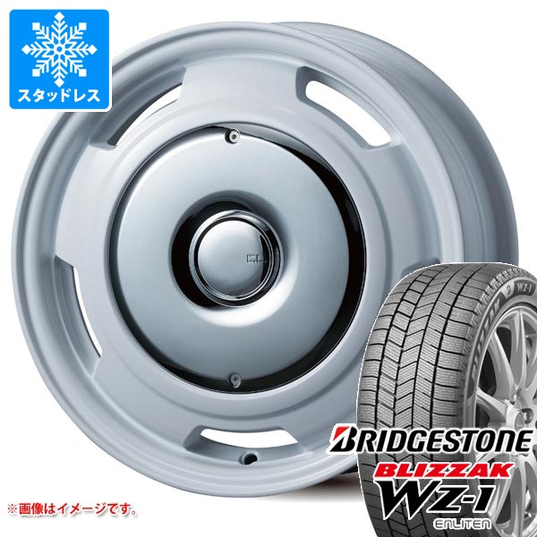 【タイヤ交換対象】シトロエン C5エアクロス C84系用 スタッドレス ブリヂストン ブリザック WZ-1 215/70R16 100Q コレクティブライン ラテ タイヤホイール4本セット｜タイヤ１番