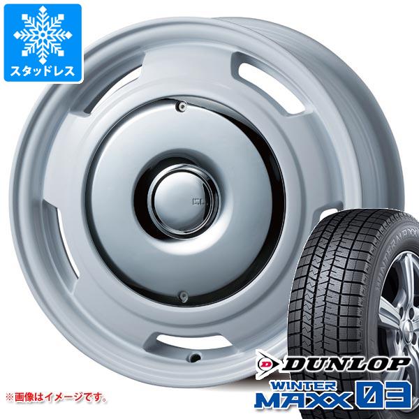 【タイヤ交換対象】シトロエン C4ピカソ B78系用 スタッドレス ダンロップ ウインターマックス03 WM03 205/60R16 96Q XL コレクティブライン ラテ タイヤホイール4本セット
