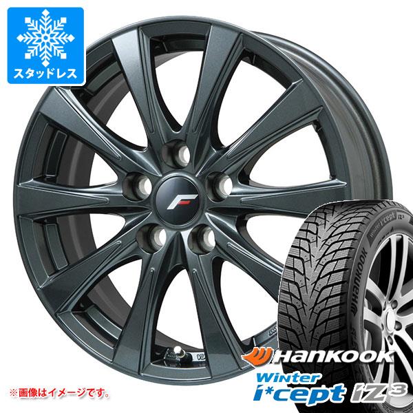 【タイヤ交換対象】40系アルファード用 スタッドレス ハンコック ウィンターアイセプト iZ3 X for SUV W636A 225/60R18 100H エルエフ イゾラ2 タイヤホイール4本セット