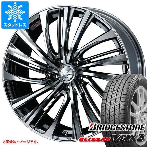 【タイヤ交換対象】ノート E13系用 スタッドレス ブリヂストン ブリザック VRX3 195/60R16 89Q レオニス FS タイヤホイール4本セット