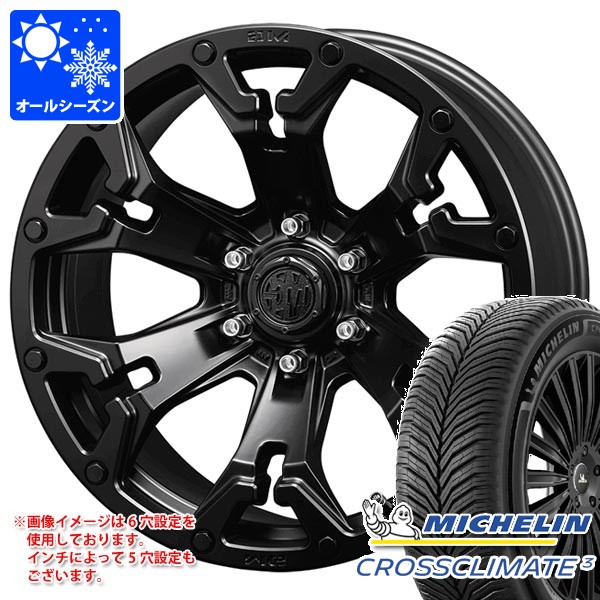 トヨタ RAV4 50系用 オールシーズンタイヤ ミシュラン クロスクライメート3 225/65R17 106V XL クリムソン MG ゴーレム 7.0-17 タイヤホイール4本セット|タイヤ1番