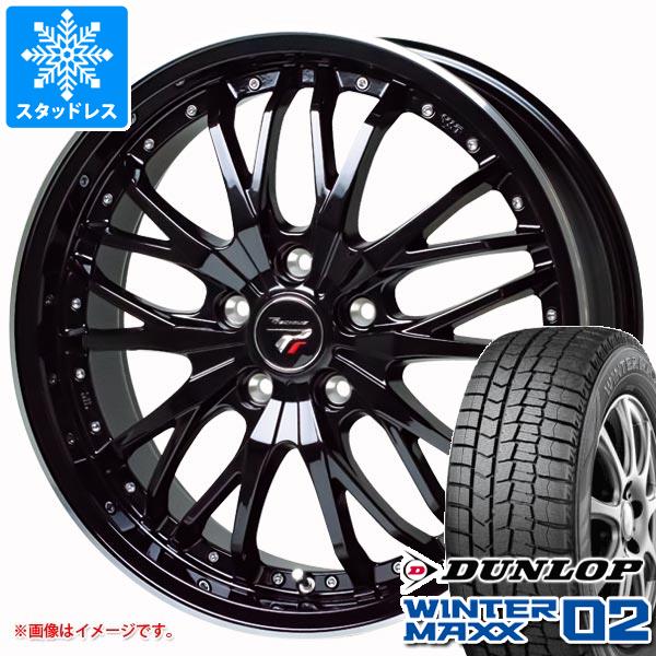 【タイヤ交換対象】 スタッドレスタイヤ ダンロップ ウインターマックス02 WM02 165/55R15 75Q & プレシャス HM-3 4.5-15 タイヤホイール4本セット165/55-15 DUNLOP WINTER MAXX 02 WM02|タイヤ1番