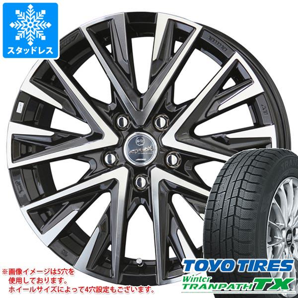 【タイヤ交換対象】スタッドレスタイヤ トーヨー ウィンタートランパス TX 225/55R17 97Q ＆ スマック レジーナ 7.0-17 タイヤホイール4本セット225/55-17 TOYO Winter TRANPATH TX｜タイヤ１番