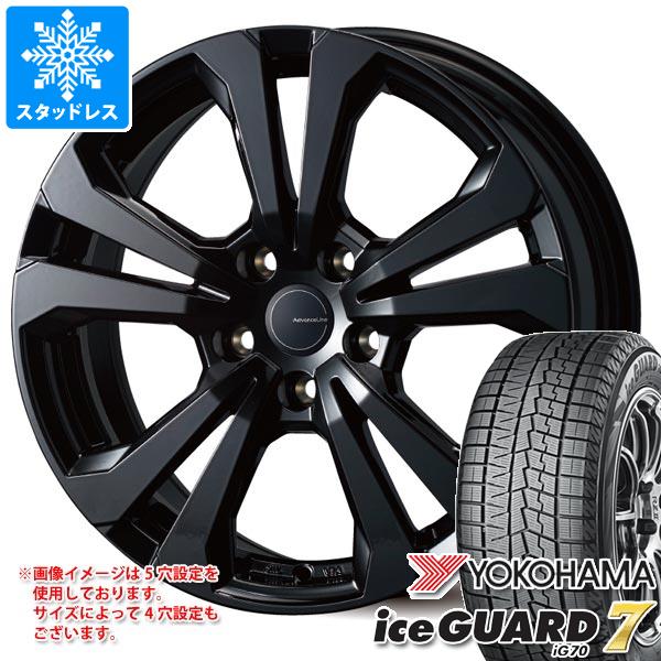 【タイヤ交換対象】BMW F48 X1用 スタッドレス ヨコハマ アイスガードセブン iG70 225/60R16 98Q アドバンスライン SV-1 タイヤホイール4本セット