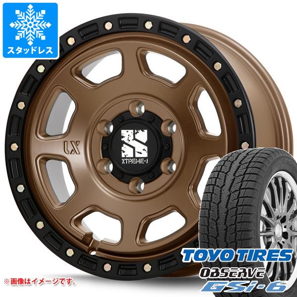 【タイヤ交換対象】ランドクルーザー プラド 150系用 スタッドレス トーヨー オブザーブ GSi-6 265/65R17 112Q MLJ エクストリームJ XJ07 タイヤホイール4本セット｜タイヤ１番