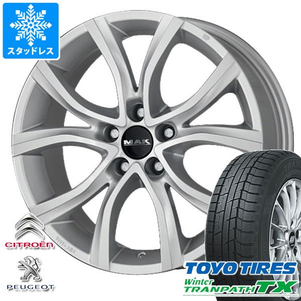 【タイヤ交換対象】シトロエン C5エアクロス C84系用 スタッドレス トーヨー ウィンタートランパス TX 215/70R16 100Q MAK アンチバス タイヤホイール4本セット｜タイヤ１番