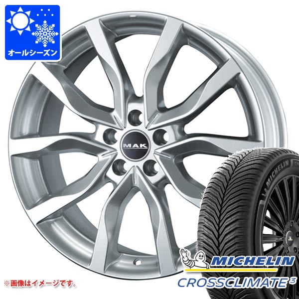 ランドローバー ディスカバリー LA系用 オールシーズンタイヤ ミシュラン クロスクライメート3 スポーツ 255/50R20 109Y XL MAK ハイランズ タイヤホイール4本セット｜タイヤ１番