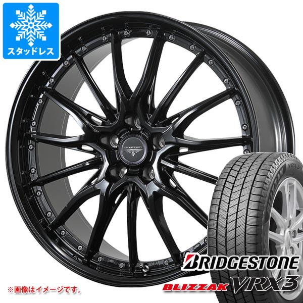 【タイヤ交換対象】スタッドレスタイヤ ブリヂストン ブリザック VRX3 225/60R17 99Q ＆ ドルフレン ヒューヴァー 7.0-17 タイヤホイール4本セット225/60-17 BRIDGESTONE BLIZZAK VRX3