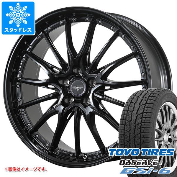 【タイヤ交換対象】スタッドレスタイヤ トーヨー オブザーブ GSi-6 225/65R17 102Q ＆ ドルフレン ヒューヴァー 7.0-17 タイヤホイール4本セット225/65-17 TOYO OBSERVE GSi-6