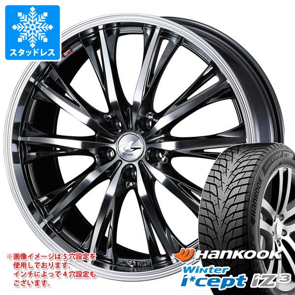 【タイヤ交換対象】スタッドレスタイヤ ハンコック ウィンターアイセプト iZ3 W636 215/65R16 102T XL ＆ レオニス RT 6.5-16 タイヤホイール4本セット215/65-16 HANKOOK Winter i cept iZ3 W636｜タイヤ１番